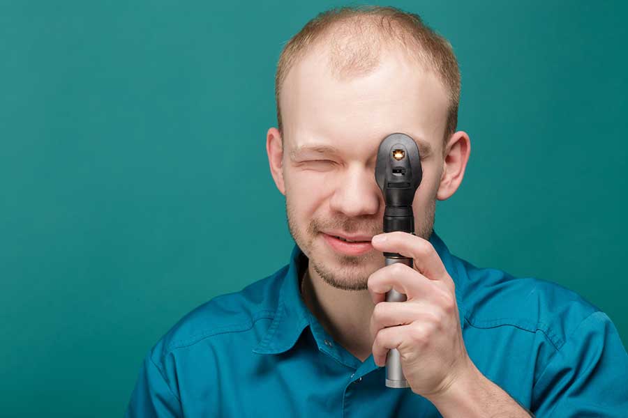 Wziernikowanie Dna Oka Oftalmoskopia Diagnostyka Chorób Oczu Spokój W Głowie 0184